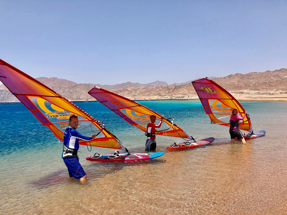 Windsurf Reviere Dahab Harry Nass Windsurf & Kite Centres
